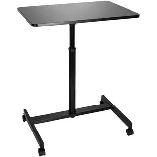 Mid.you Stehpult , Schwarz , Metall, Holzwerkstoff , 80 cm Schubladen , 48x80-114x70 cm , Büromöbel, Schreibtische, Stehpulte