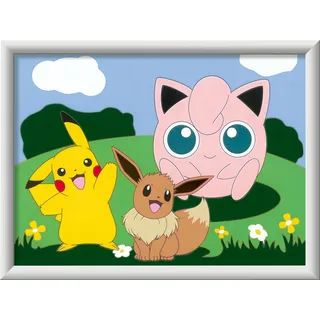 Ravensburger Pokémon Abenteuer 1 Malen nach Zahlen mehrfarbig