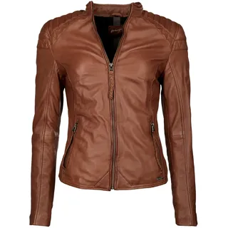 Maze Kurzjacke »Lederjacke Brightwater«, braun
