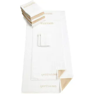 Bassetti Shades Seifentuch, Baumwolle, Weiss, 30X30 cm