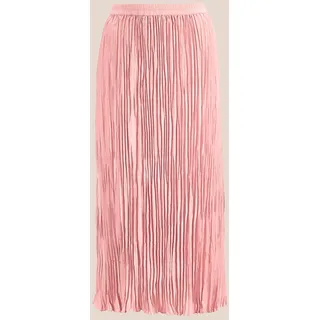 MADELEINE Midirock »Plisseerock Maxi-Rock mit Crash-Plissee«