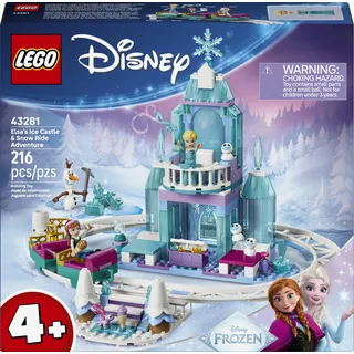 LEGO Disney Elsas Schlittenfahrt um den Eispalast 43281