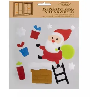 Fensterdekor aus Gel - 20 x 25 cm