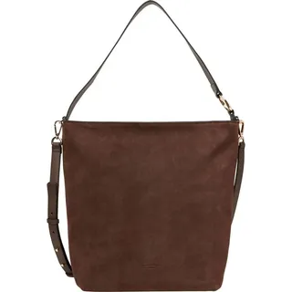 Marc O'Polo Schultertasche Dunja Hobo Bag M Dark Brown