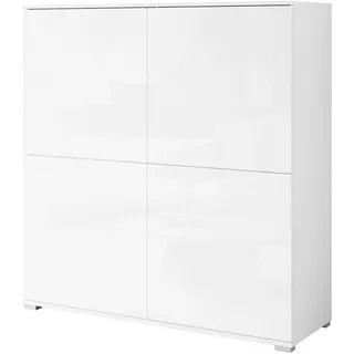 INOSIGN PC-Schrank »Kenia, Sekretär, Home Office« 1 Stk. tlg. Mit Push-to-open, Tastaturauszug und praktischem Stauraum, weiß