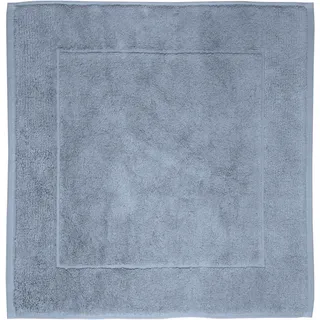 Badematte FRAMSOHN FROTTIER "Uni Basic Hotelmatte" Gr. 3, blau (taubenblau), H:11mm, Baumwolle, Badematten, Badematte, große Farbpalette, Hergestellt in Österreich, Badezimmerteppich