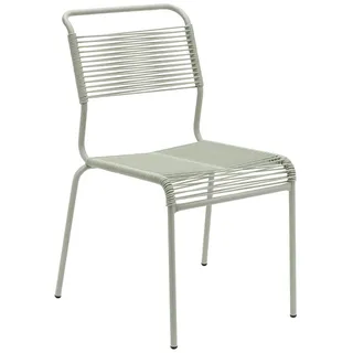 Spaghetti-Stuhl Säntis Schaffner AG grau, Designer Schaffner, 85x56x60 cm