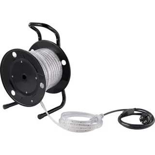 Sygonix SY-6700426 LED-Streifen mit Stecker 230 V/AC 25 m Kaltweiß 1 St.