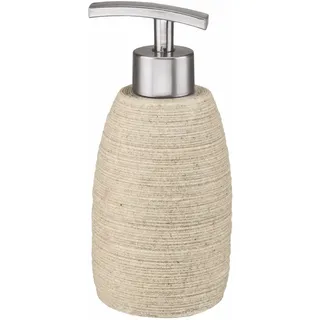 Kleine Wolke Seifenspender "" Sand"" wasserfest und rostfrei, macadamia