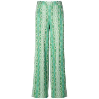 Madeleine Palazzohose »Hose Weite Jerseyhose mit Grafikprint«, bunt