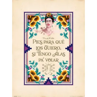 Grupo Erik Kunstdruck Frida Kahlo - Print