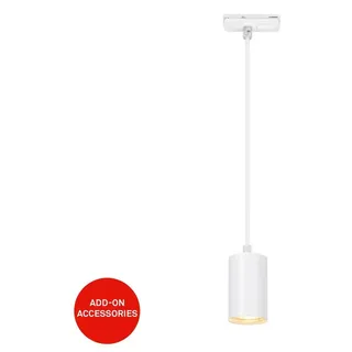 Briloner Rail Schienensystem, Kombinierbar, Zubehör, Weiß, 141 x 8,2 x 5,5 cm - Weiß