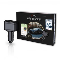 PAJ GPS USB GPS Finder 4G - mini GPS Tracker für Autos, Fahrzeuge & LKW ́s - Stromversorgung über Zigarettenanzünder - GPS Sender - weltweite Live-Ortung per App & Alarmbenachrichtigungen & Fahrtenbuch