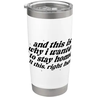 Prefer My Own Space Introvertiertes Homebody Life Doppelwandiger Edelstahl-Thermobecher