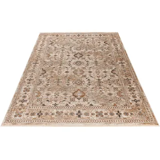 OBSESSION Teppich »My Laos 465« rechteckig 9 mm Höhe orientalisches Design, mit Fransen, Wohnzimmer, auch als Läufer beige B : cm 1 Stk.