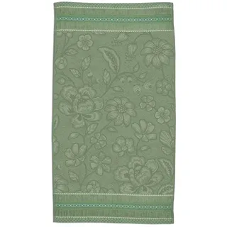 Pip Studio Jasmin Jaquard Handtuch Green 55x100cm (1 Stück) BH