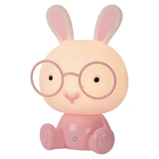 Dodo Kinderzimmer Tischlampe dimmbare LED 4000K USB 19x16x30 cm - Rosa