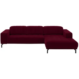Beldomo Style Ecksofa , Beere , Textil , Ottomane rechts, L-Form , 293x195 cm , Goldenes M , Stoffauswahl, seitenverkehrt erhältlich, Rücken echt , Wohnzimmer, Sofas & Couches, Wohnlandschaften, Ecksofas