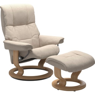 Stressless® Relaxsessel »Mayfair«, mit Classic Base, Größe S, M & L, Gestell Eiche, beige