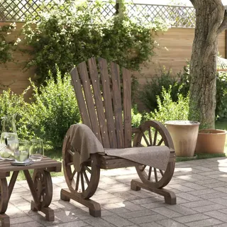 vidaXL Adirondack-Gartenstuhl 57,5 x 79 x 99 cm braun