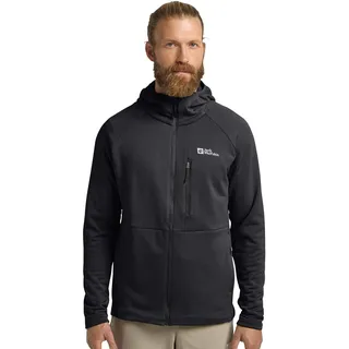 Jack Wolfskin Kolbenberg Hooded Fz Schwarz M