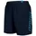 Jr Boxer Swim Trunks Navy/Türkis 128