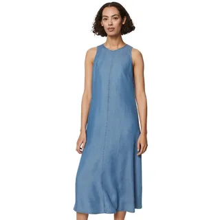 Marc O'Polo Sommerkleid, Mit feiner Struktur, A-Shape, blau