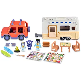Bluey Cruiser + Campervan Figur - Multicolor - One Size