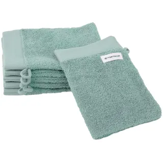 COLOR BATH Waschhandschuh 16 x 21 cm türkis 6 St.