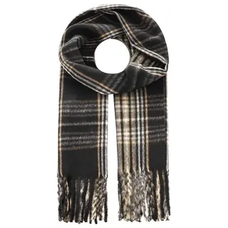 Zwillingsherz Schal »"Kariert"« mit Karo-Muster und Fransenabschlüssen