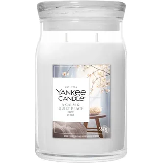Yankee Candle A Calm & Quiet Place Duftkerze 567 g blau