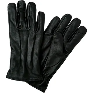 JACK & JONES Leather Handschuhe Black L-XL