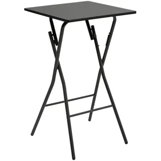 Five - Klappbarer Bartisch, 60 x 60 cm, Schwarz