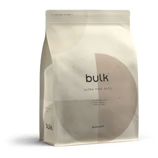 Bulk Fein Gemahlene Haferflocken, Oats, 1 kg, 20 Portionen, Verpackung Kann Variieren