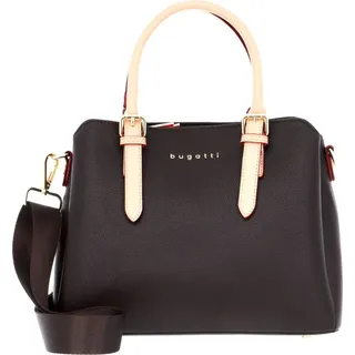 Bugatti Handtasche Ella Bowling Bag M Darkbrown