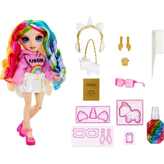mga zapf creation Rainbow High Creative Crystals Fashion Doll- Amaya (121411-EUC)
