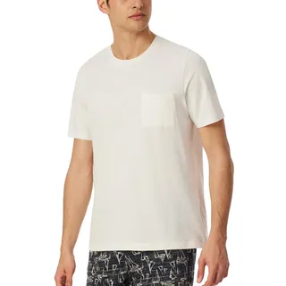 Schiesser Herren Schlafshirt Kurzarm Rundhals - Mix + Relax