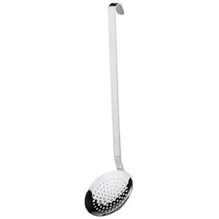 APS Schaumlöffel „Profi", Abseihlöffel, Schaumkelle, Küchenhelfer, Durchmesser 12 cm, Grifflänge 37 cm, Edelstahl 18/8