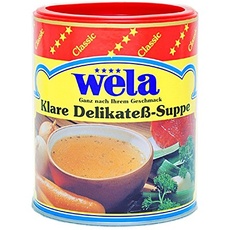 Klare Delikateß-Suppe Classic - Wela 1/1 Dose