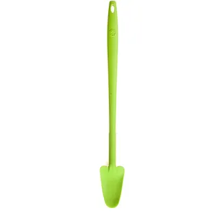 Kochblume Restelöffel L | Premium-Silikon & BPA frei | Hitzebeständig | Spülmaschinenfest | Farbe: limette