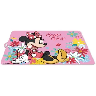 Tataway Disney Minnie Mouse Mickey Mouse farbiges individuelles Tischset aus Kunststoff für Mädchen