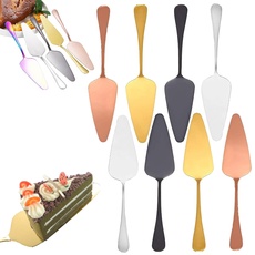 Tangger 8 Stück Tortenmesser Kuchenheber Edelstahl Rostfrei,Cake Shovel Küchenhelfer Edelstahlmesser Restaurants Partys Kuchen Machen