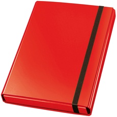 Bild 4443321 - Sammelbox Velocolor, DIN A4, mit Gummizug, Heftbox aus Karton, rot