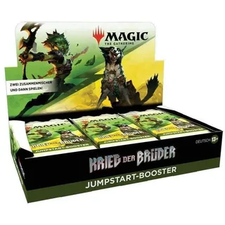 Wizards of the Coast Magic the Gathering Krieg der Brüder Jumpstart Booster Display deutsch