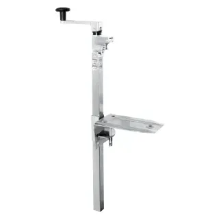 SCHNEIDER Industrie-Dosenöffner, 600 mm, Büchsenöffner aus vernickeltem Stahl, Material: Edelstahl