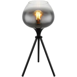 Globo Tischleuchte , Glas , 45 cm , Wippschalter , Lampen & Leuchten, Innenbeleuchtung, Tischlampen, Tischlampen