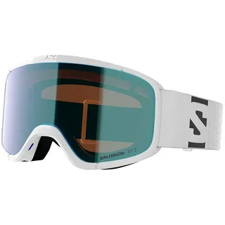 Salomon Aksium 2.0 S Photochrome Skibrille - White - Photo Blue/CAT1-3