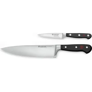 Wüsthof Classic Messerset 2-tlg. Schwarz/Silber