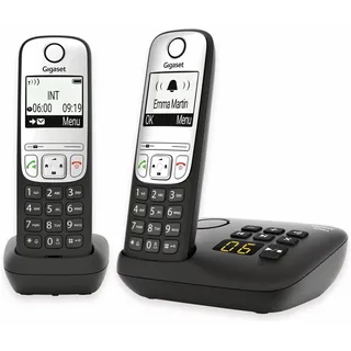 Gigaset A690A Duo schwarz