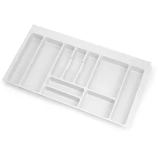 Emuca Optima Vertex/concept 900 Mm Besteckkasten - White Plastic - One Size
